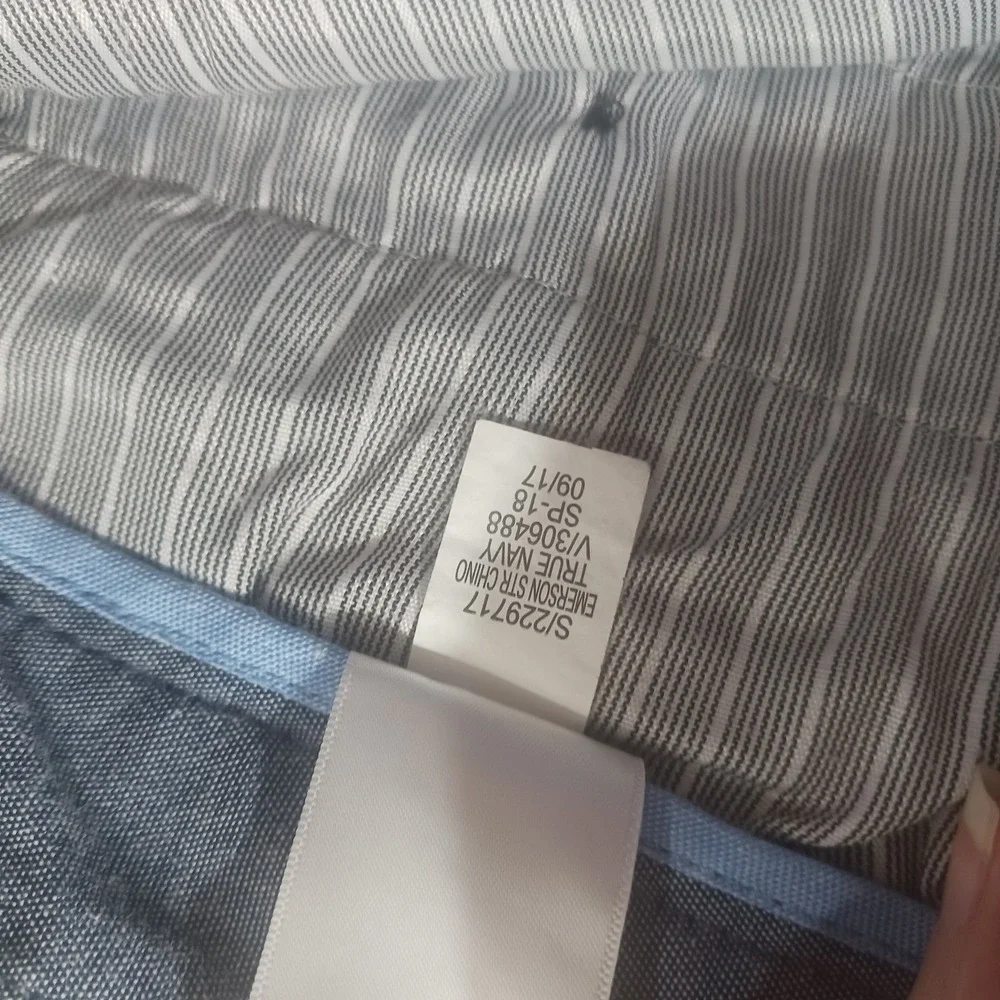 Banana‎ Republic Emerson Straight Chino 229717 Mens 36x30 Navy Preppy Minimalist